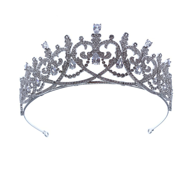 'Victoria Melita' Heart Tiara - The Royal Look For Less