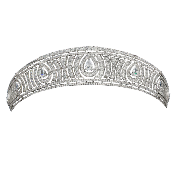 Diamond Kokoshnik Tiara Replica - The Royal Look For Less