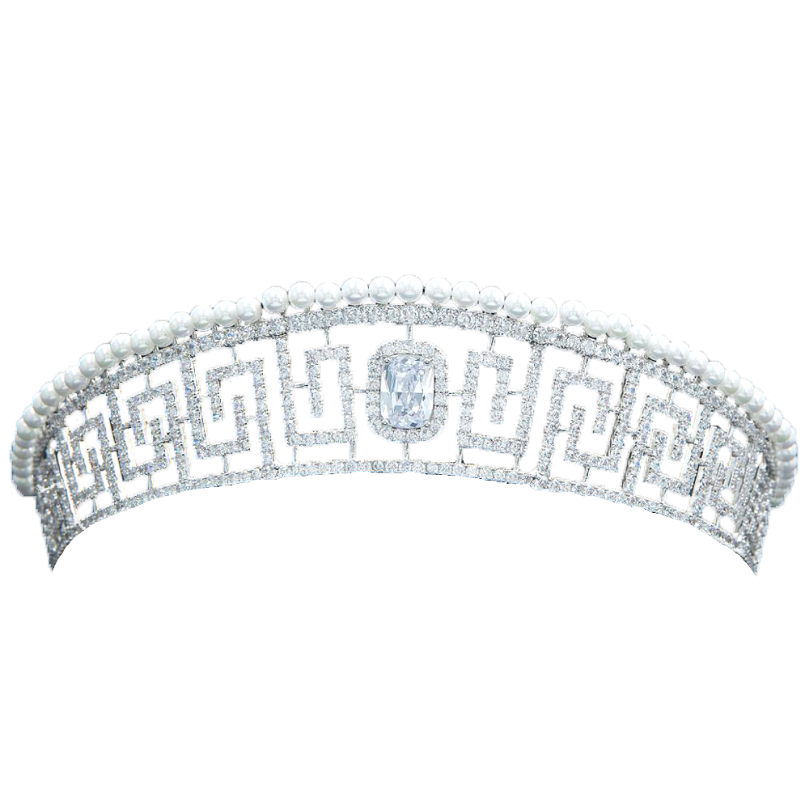 Lady Marguerite Allan's Pearl Meander Tiara – The Royal Look For Less Lady Marguerite Allan's Pearl Meander Tiara – The Royal Look For Less