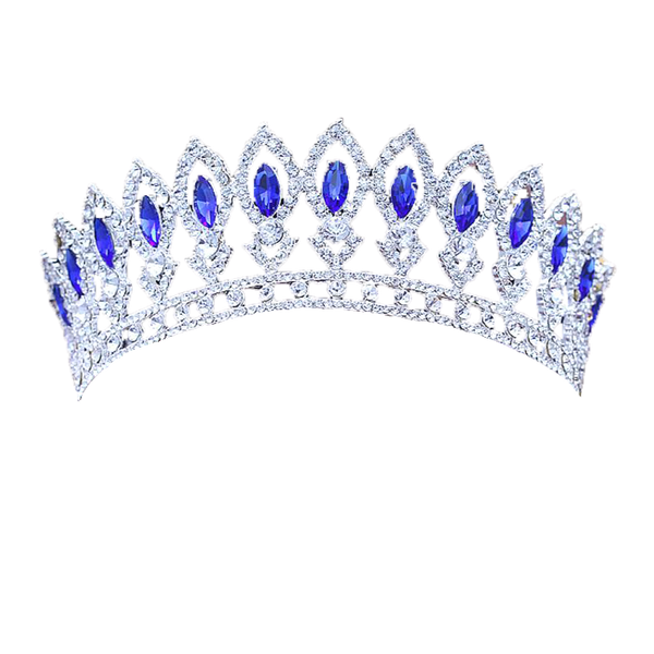 'Manchester' Rhinestone Tiara - The Royal Look For Less