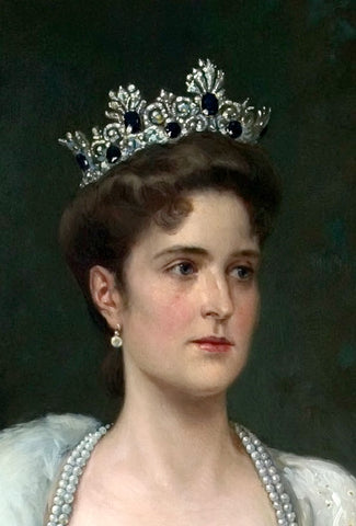 Empress Alexandra Feodorovna's Kochli Sapphire Replica Tiara – The