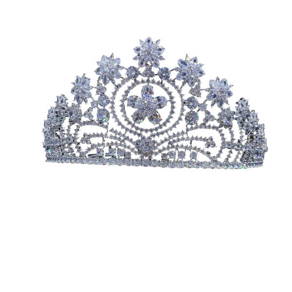 'Exquisite' Flower Tiara - The Royal Look For Less