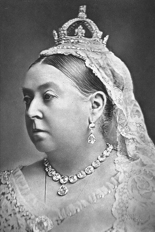 Queen Victoria's Small Diamond Crown Replica - The Royal Look For Less
