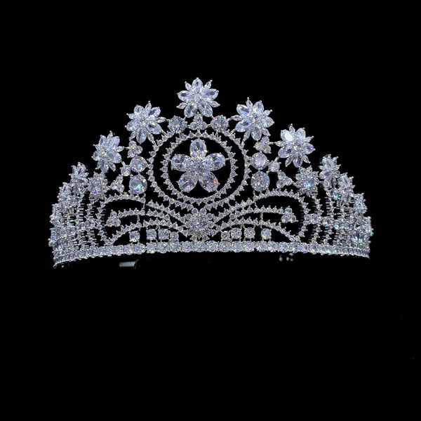 'Exquisite' Flower Tiara - The Royal Look For Less