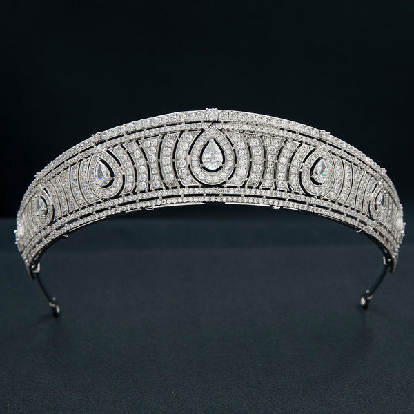 Diamond Kokoshnik Tiara Replica - The Royal Look For Less
