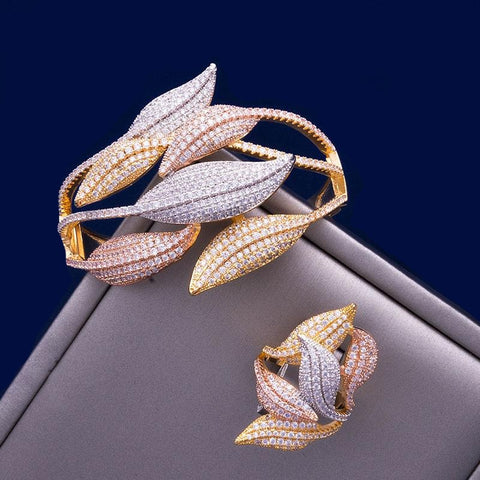 Gold Jewellery Designs Bangles | Gold Bangles Designs Wedding - Gold Plated  Flower - Aliexpress